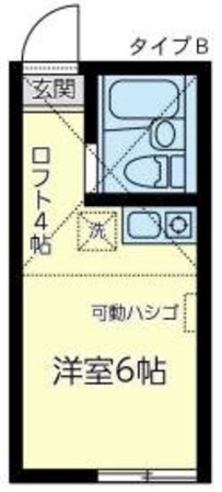 ユナイト大倉山レイナーワイスの物件間取画像